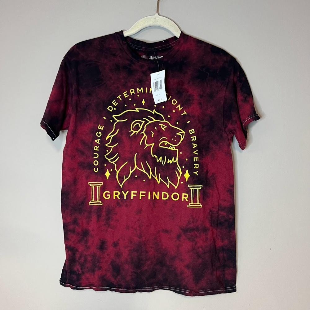 NEW Harry Potter Short Sleeve Gryffindor Harry Potter T-shirt Tee